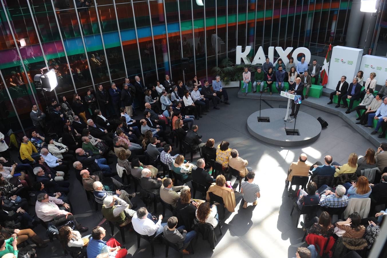 El PNV presenta a sus candidatos forales para Álava