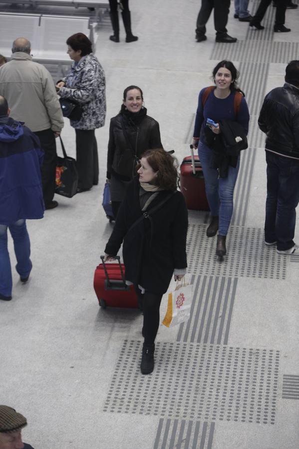Primer día de la nueva estación de autobuses de Vitoria