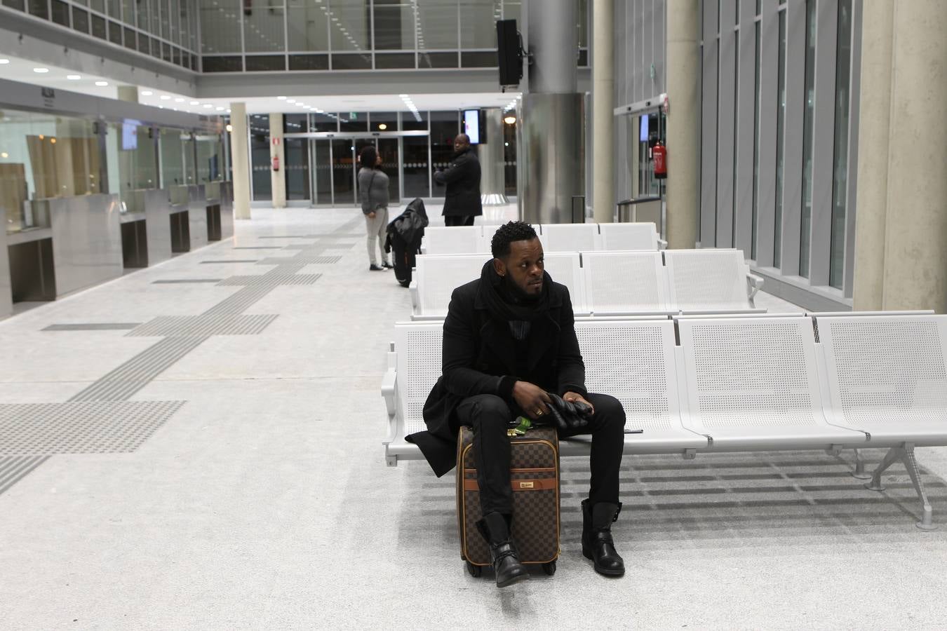 Primer día de la nueva estación de autobuses de Vitoria