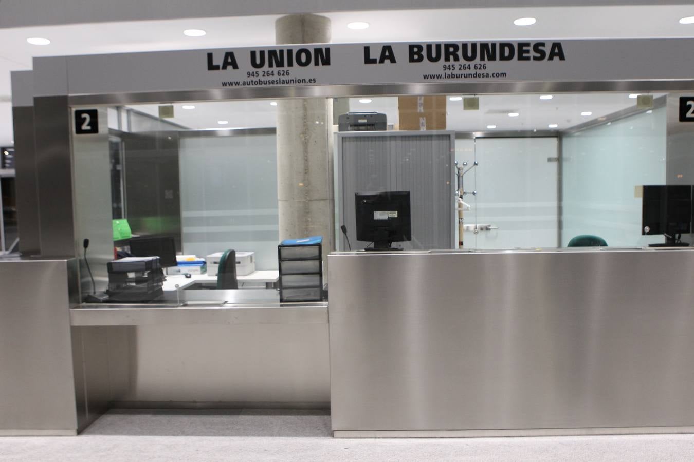 Primer día de la nueva estación de autobuses de Vitoria