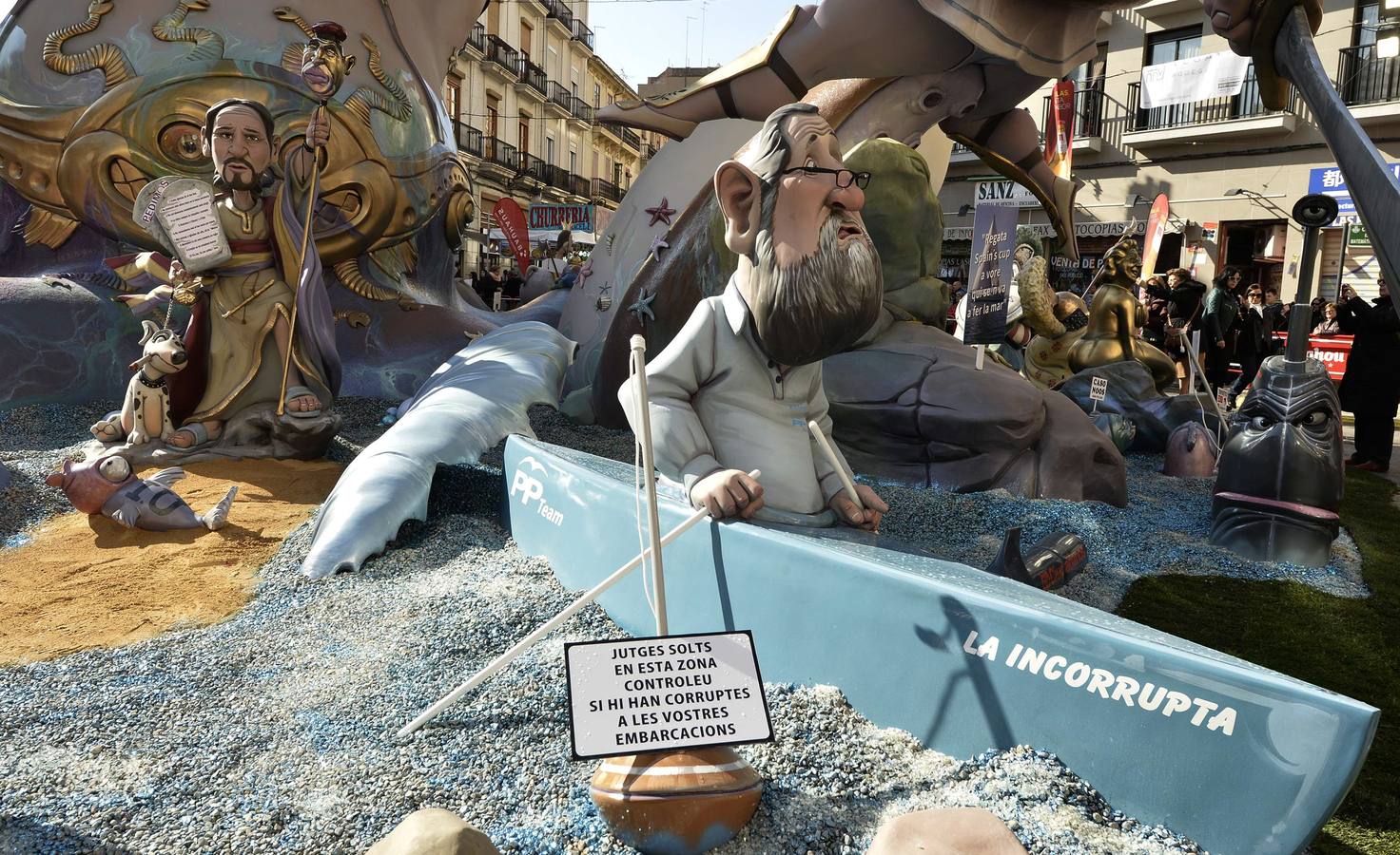 Espectacularidad e ingenio en las Fallas