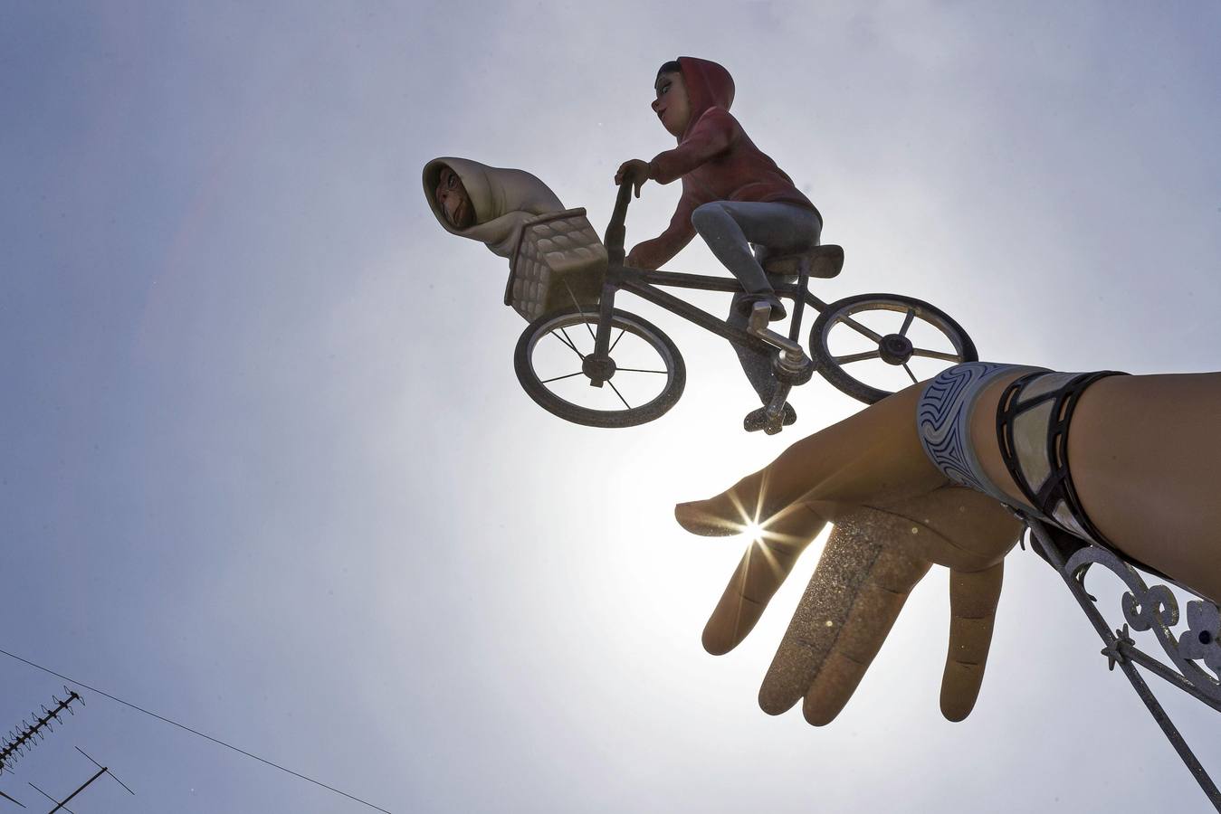 Las Fallas de Valencia, antes de la &#039;cremà&#039;