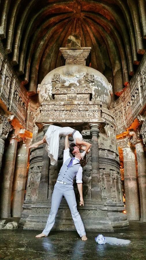 Cuevas de Ajanta, India. 