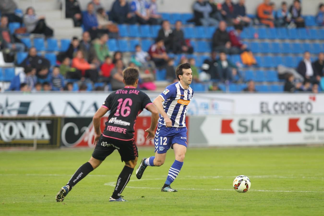 Las mejores imágenes del partido Alavés-Tenerife