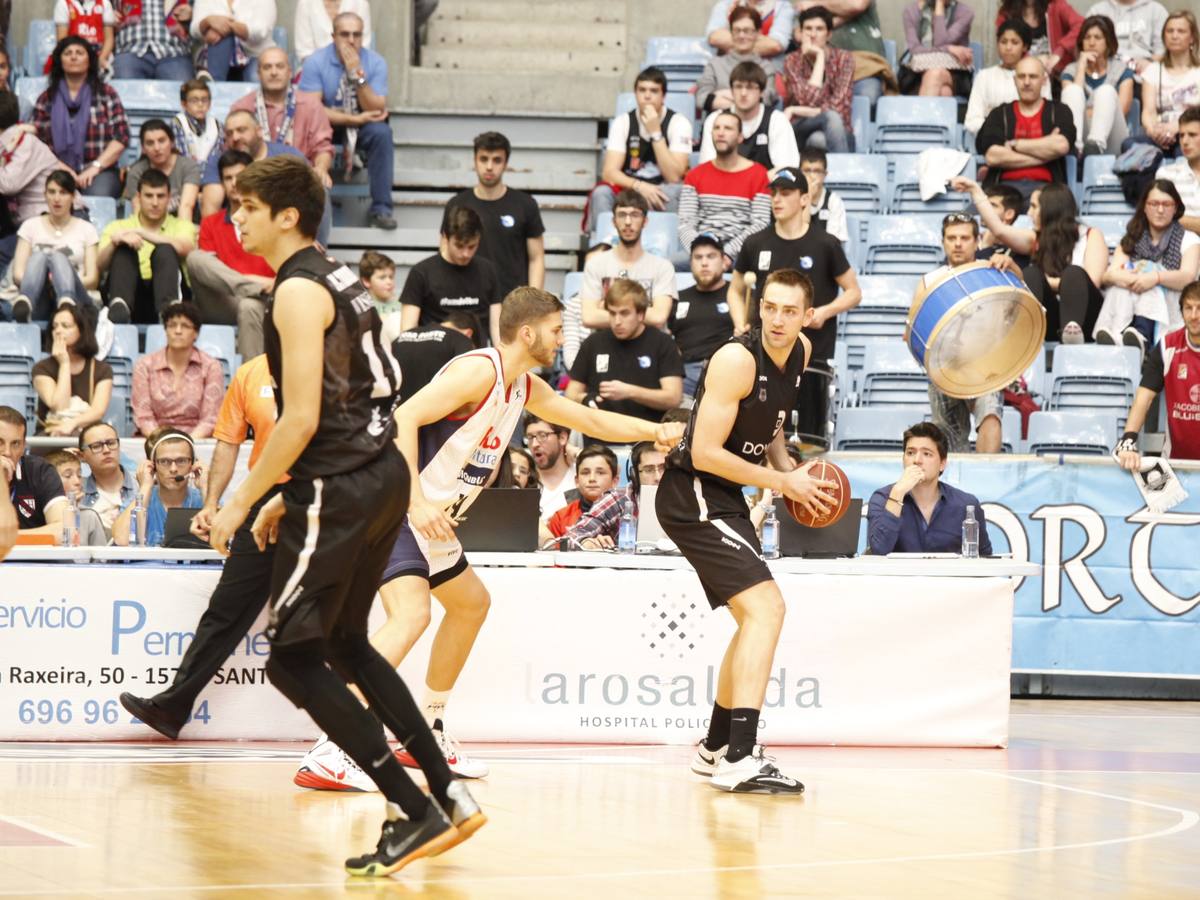 Las mejores imágenes del partido Obradoiro-Bilbao Basket