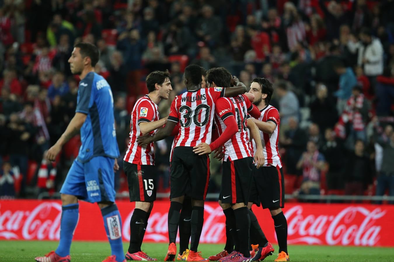 El Athletic-Málaga, en imágenes