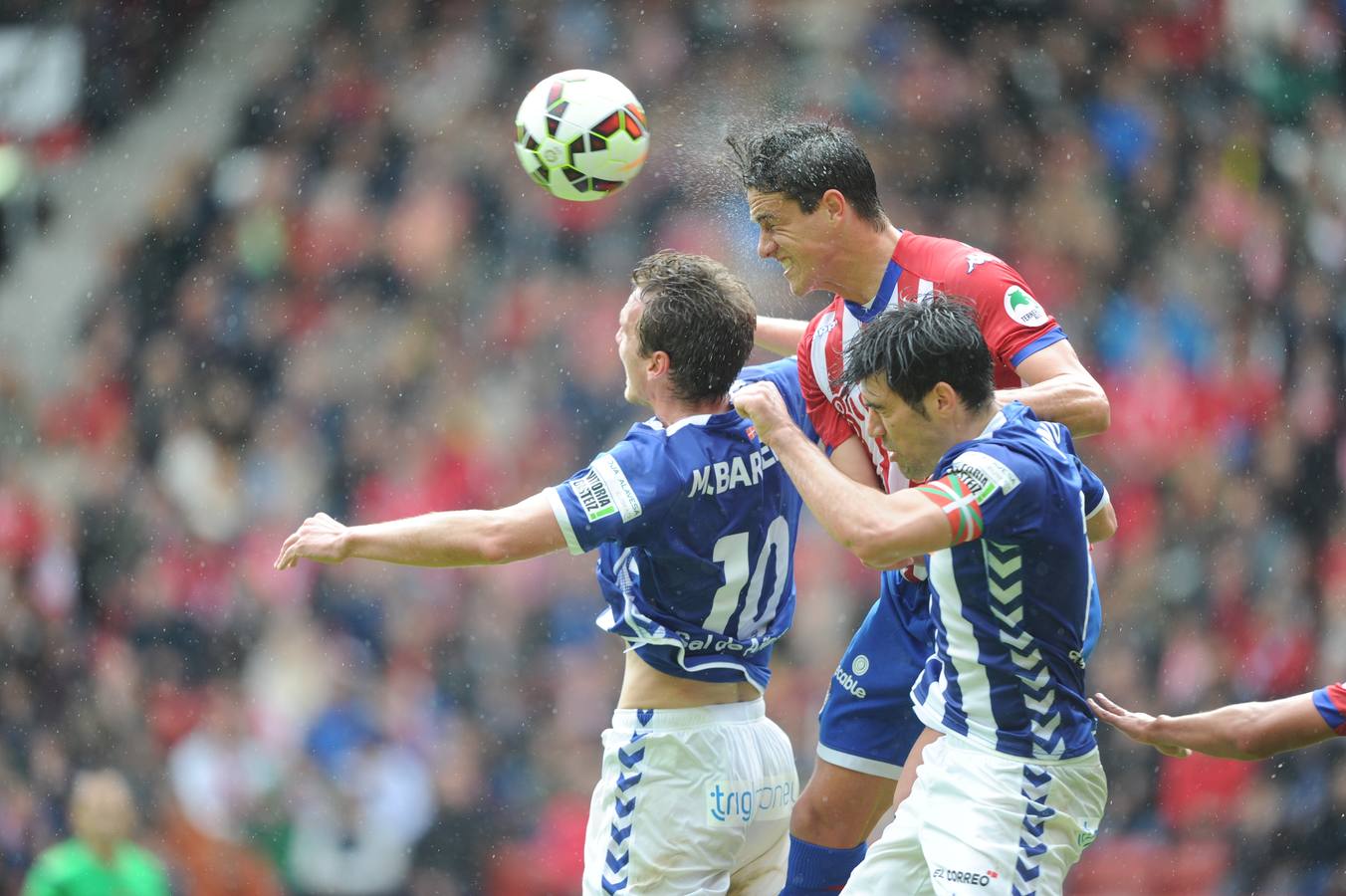 Sporting-Alavés, en imágenes
