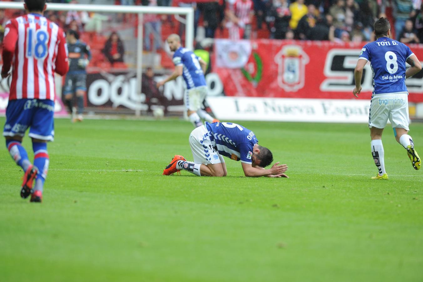 Sporting-Alavés, en imágenes