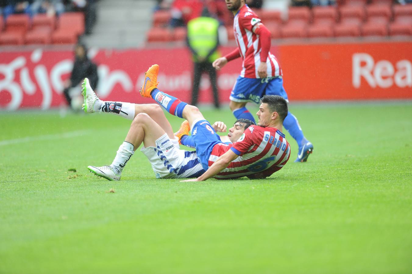 Sporting-Alavés, en imágenes