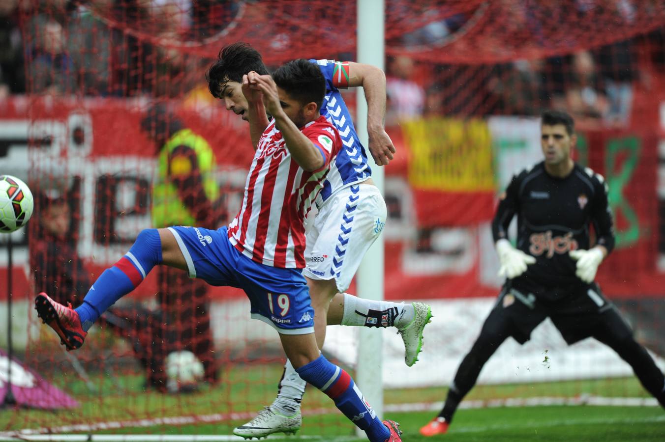 Sporting-Alavés, en imágenes