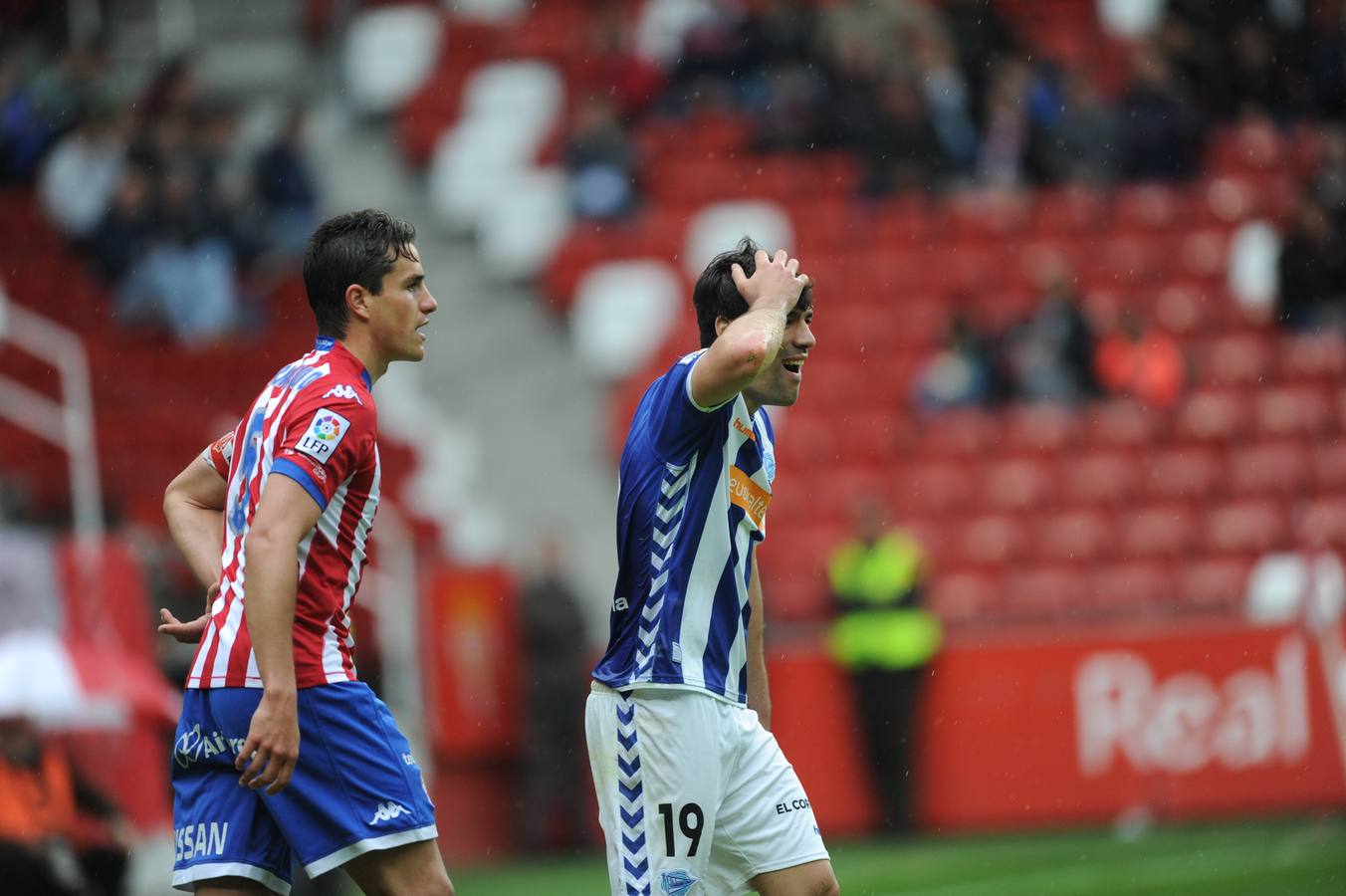 Sporting-Alavés, en imágenes