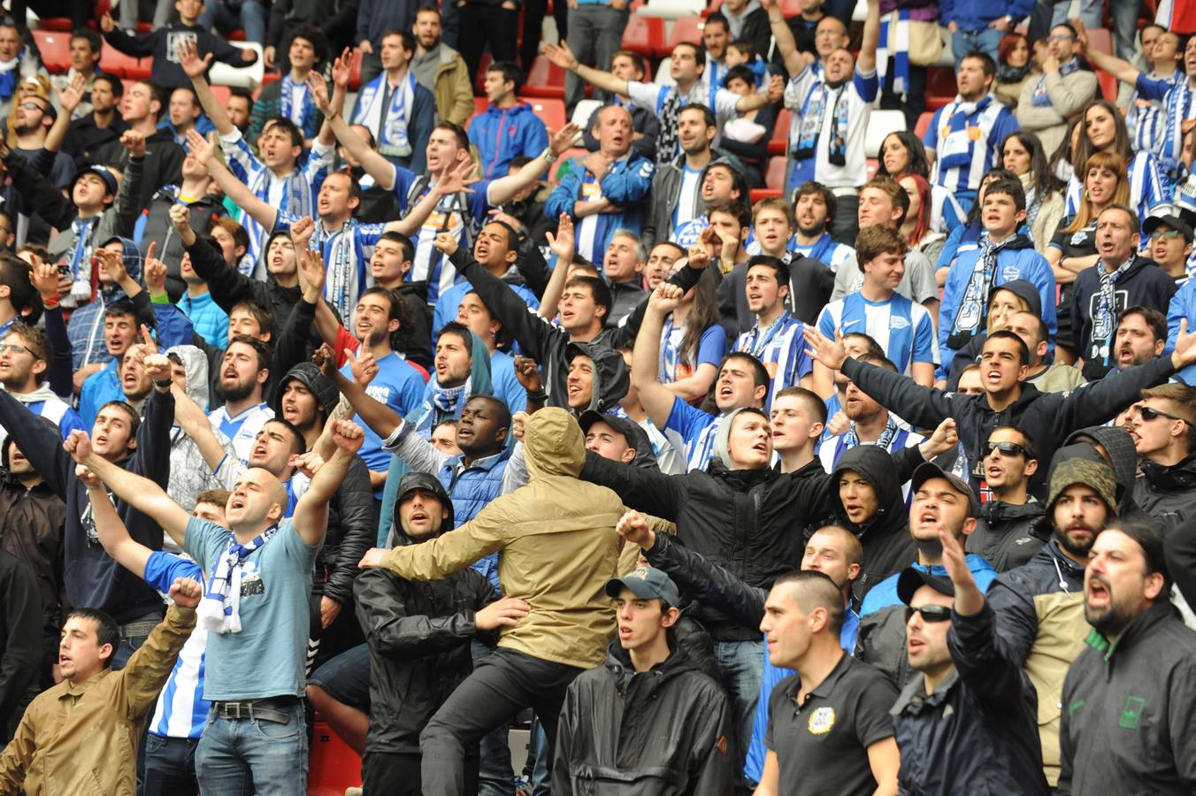 Sporting-Alavés, en imágenes