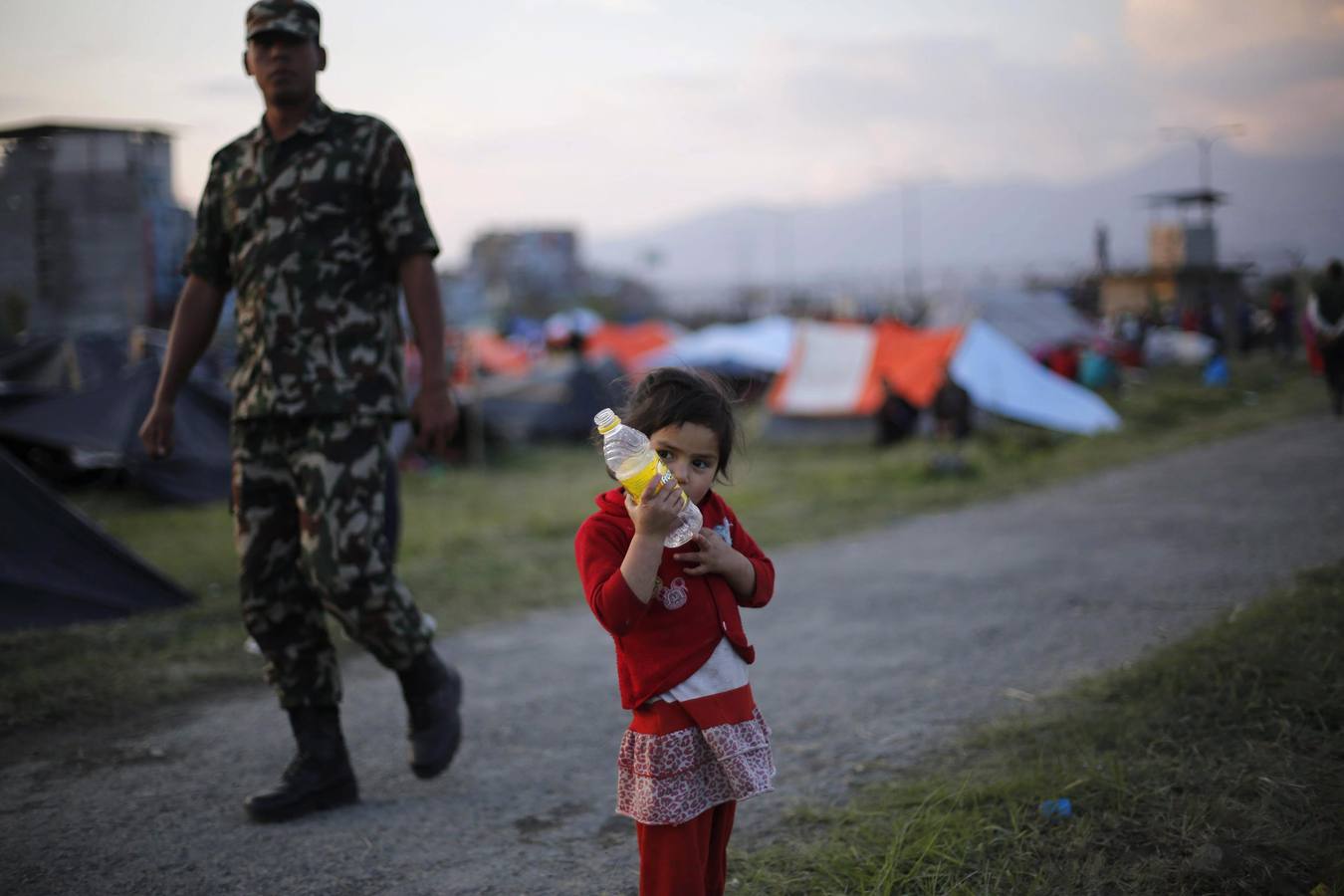 La devastación en Nepal