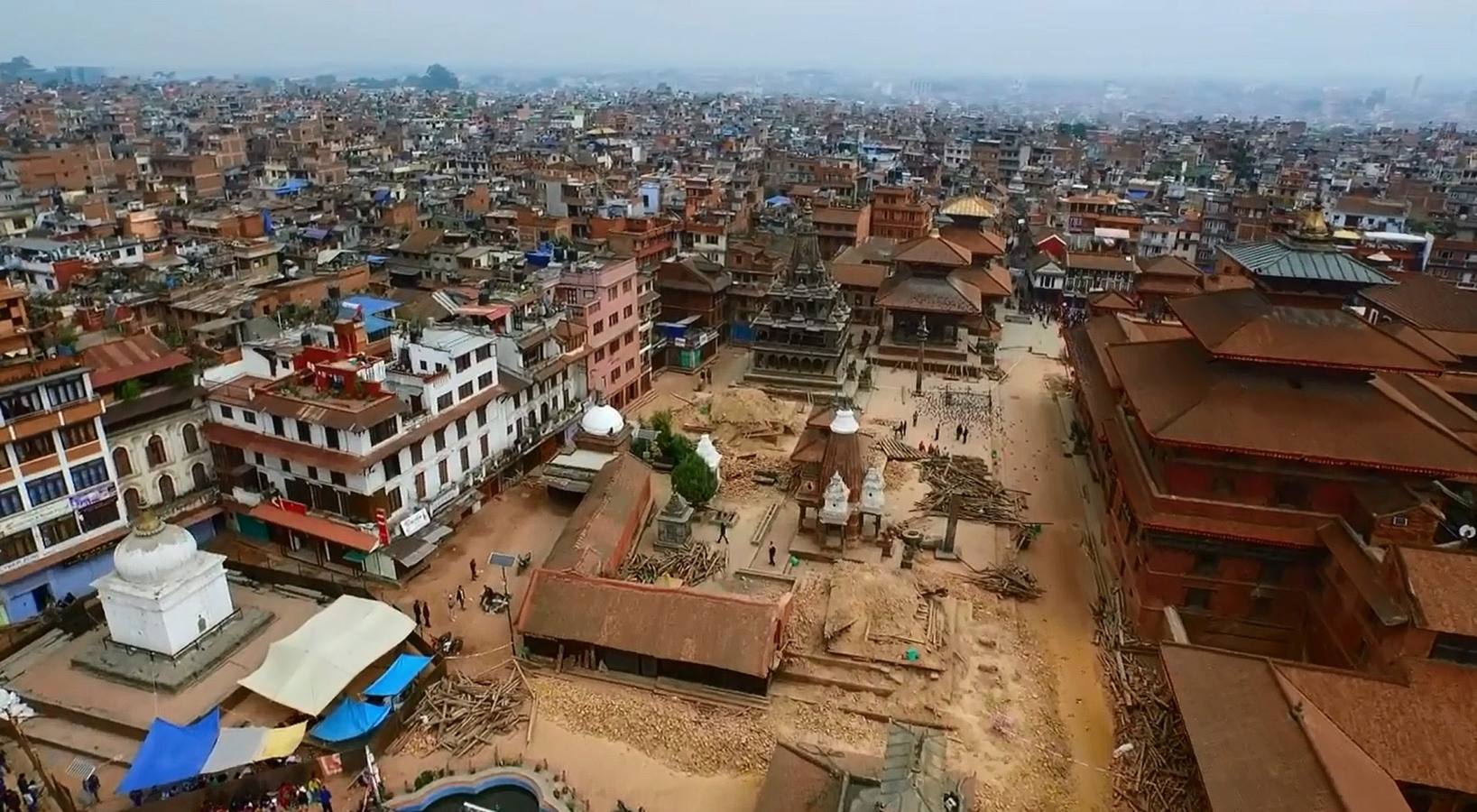 La devastación en Nepal