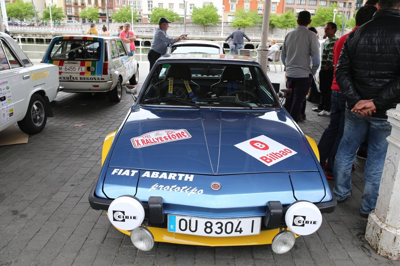 Cerca de 50 coches clásicos compiten en el Rallyestone