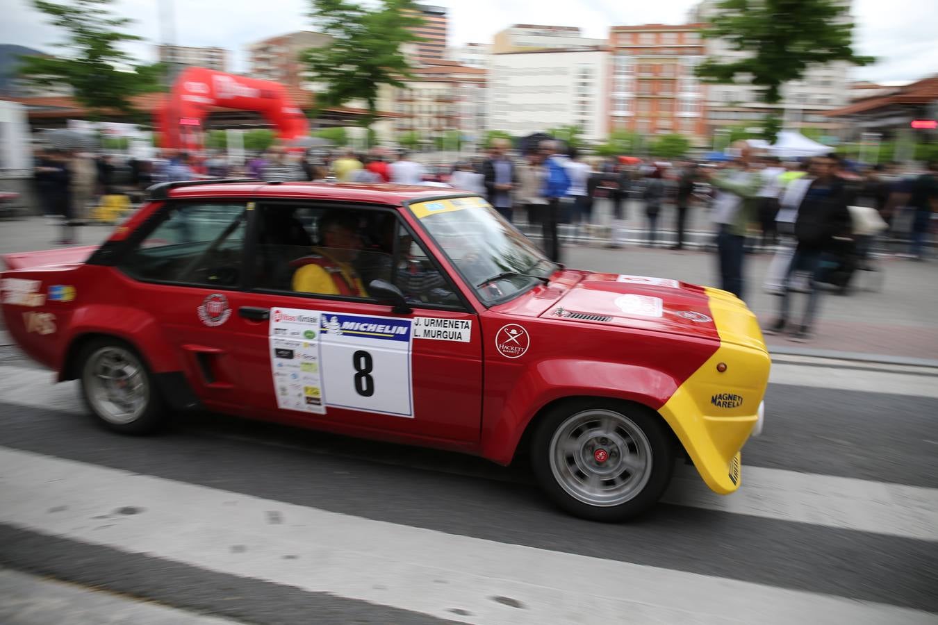 Cerca de 50 coches clásicos compiten en el Rallyestone