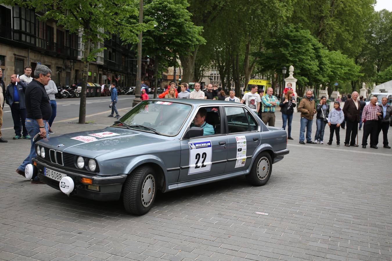 Cerca de 50 coches clásicos compiten en el Rallyestone