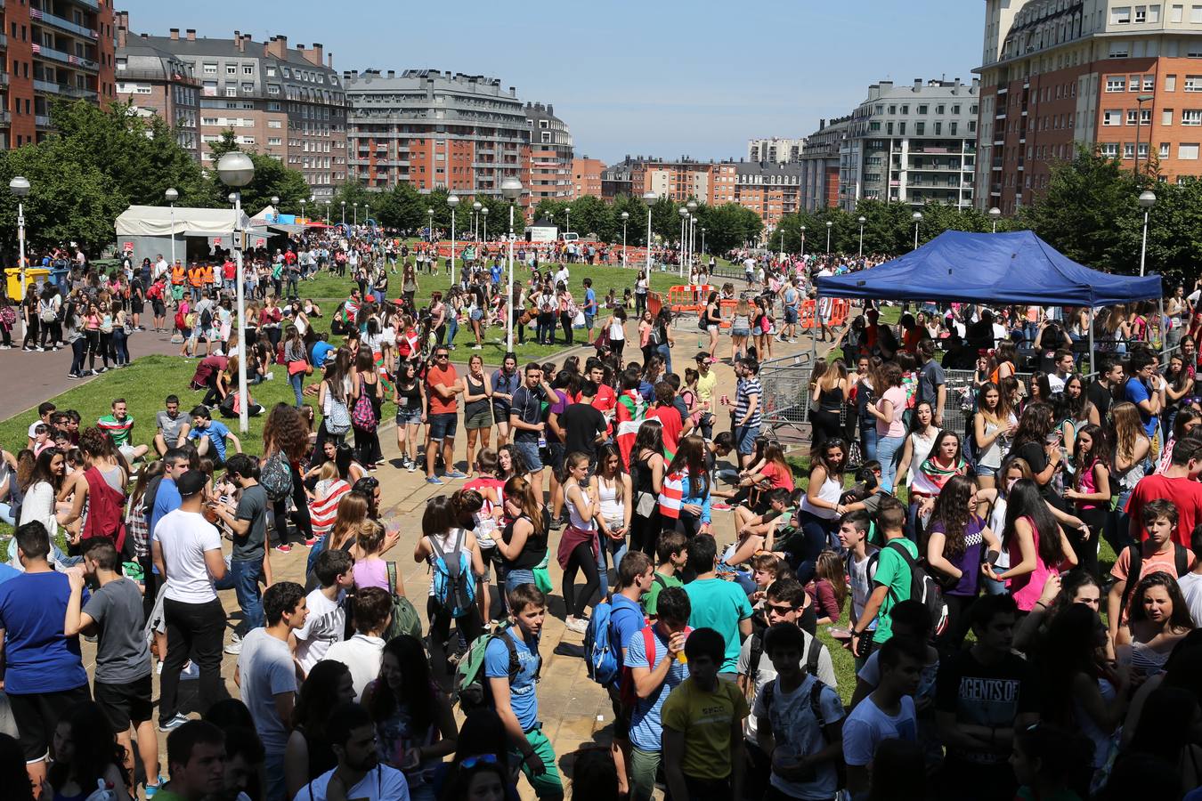 Milaka pauso euskararen alde Bilboko Ibilialdian