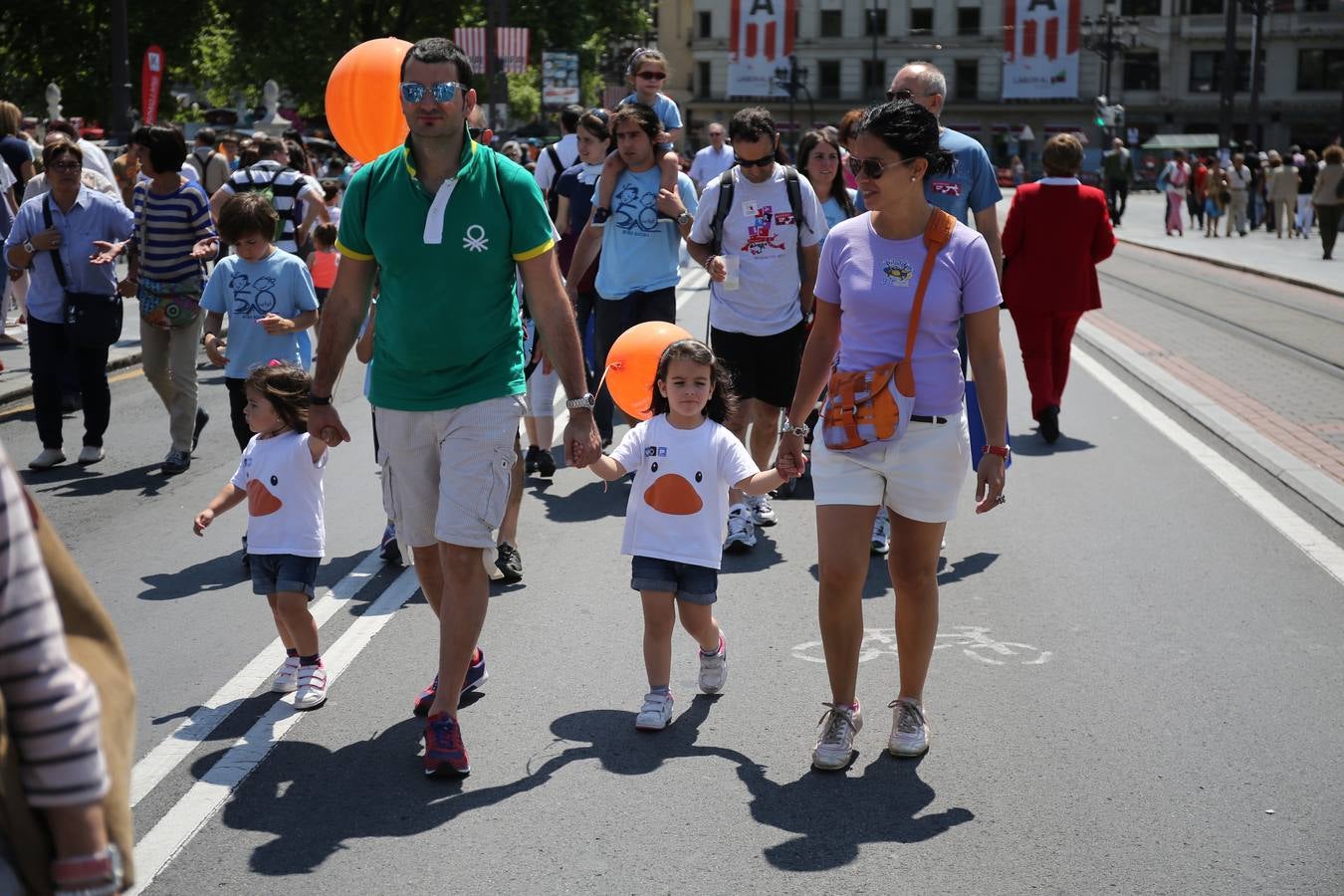 Milaka pauso euskararen alde Bilboko Ibilialdian