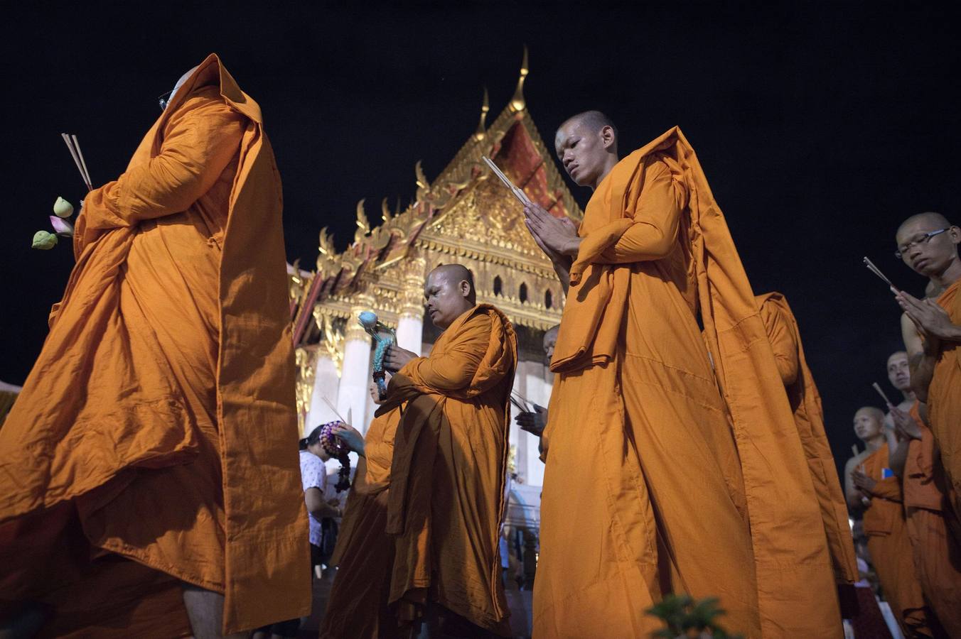 La luz que ilumina a Buda