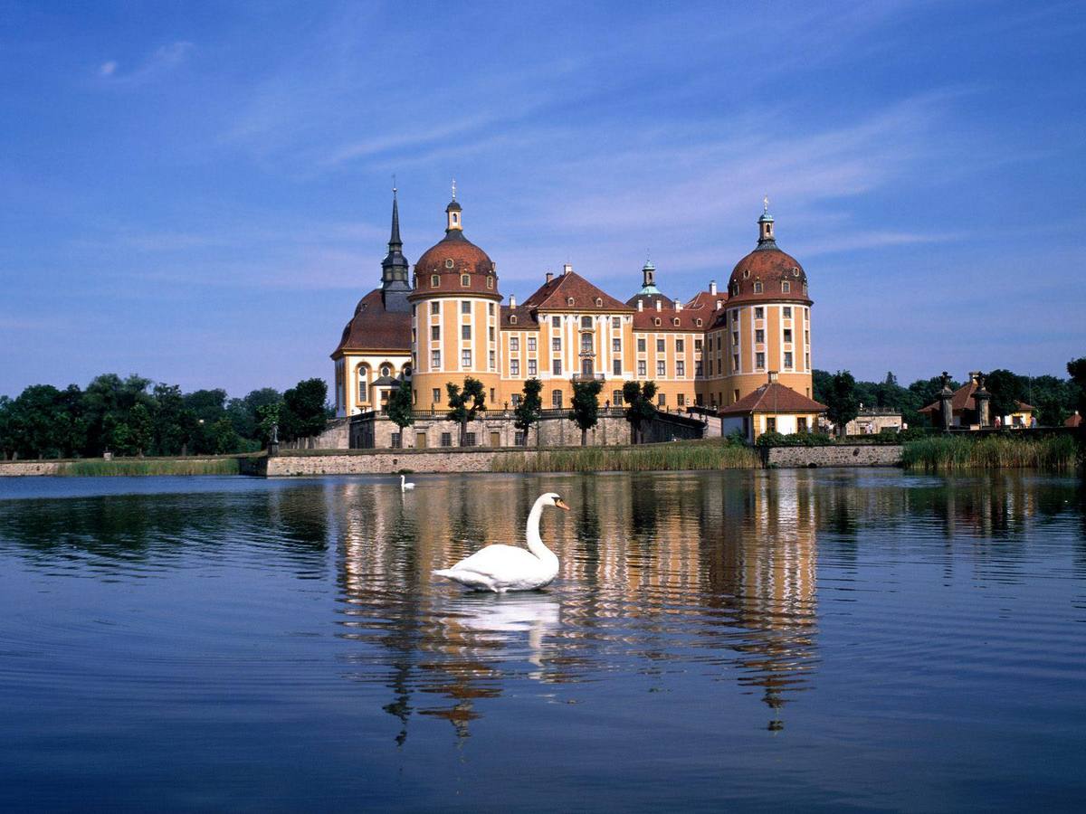 Castillo de Moritzburg, en Alemania.
