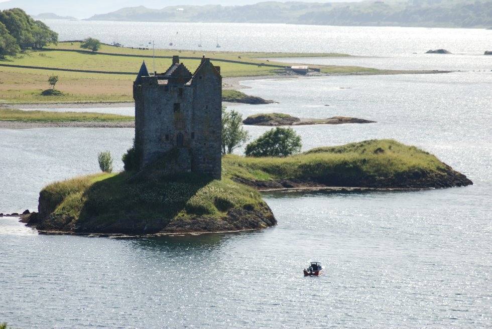 Castillo Stalker (Escocia).