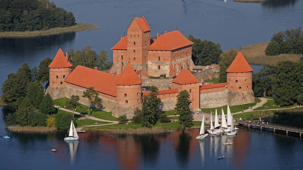 Castillo Trakai (Lituania).