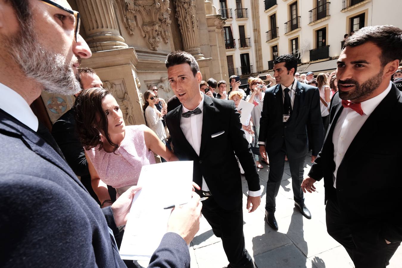 Los invitados más destacados en la boda de Fernando Llorente y María Lorente