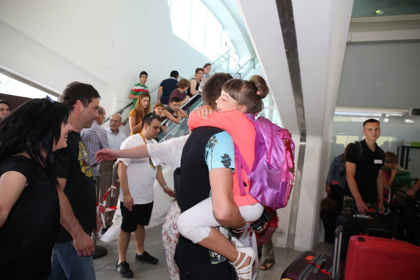 Los niños de Chernobil veranean en Euskadi