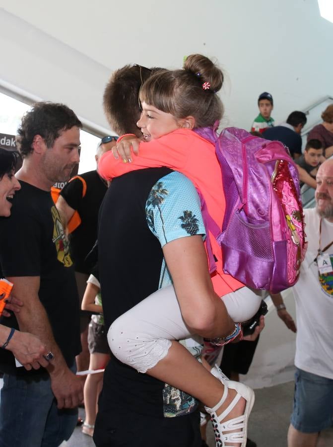 Los niños de Chernobil veranean en Euskadi