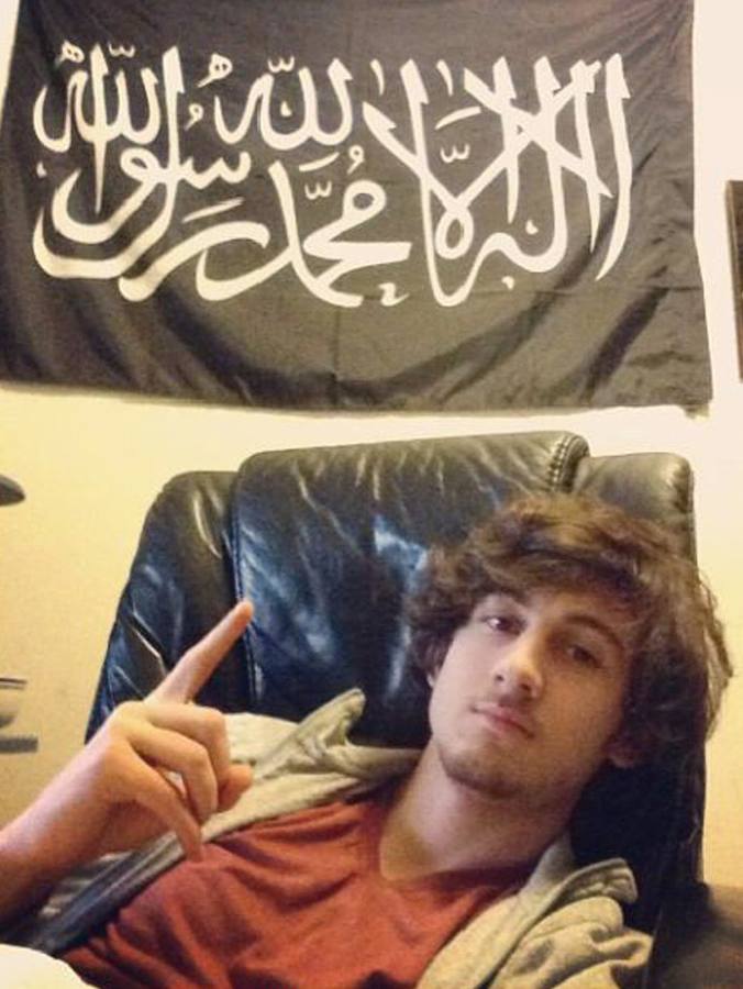 Dzhokhar Tsarnaev, el coautor confeso de los atentados de la maratón de Boston (EEUU) de 2013