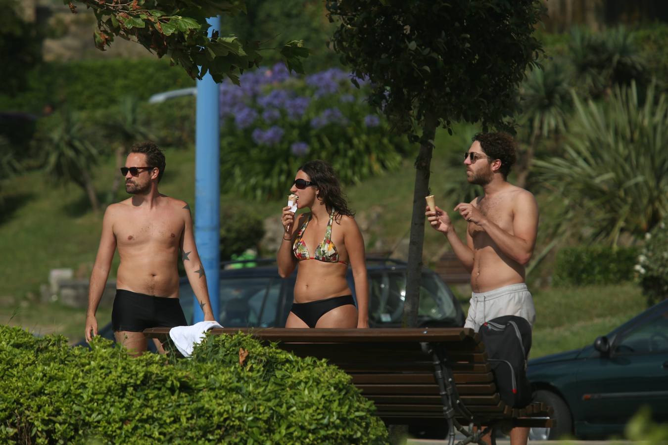 Bizkaia alcanza los 40 grados en una jornada de calor asfixiante