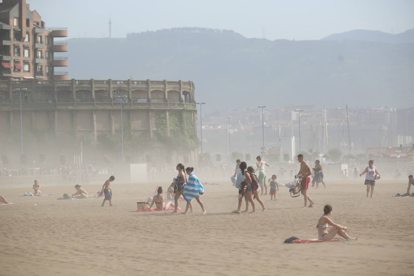 Bizkaia alcanza los 40 grados en una jornada de calor asfixiante
