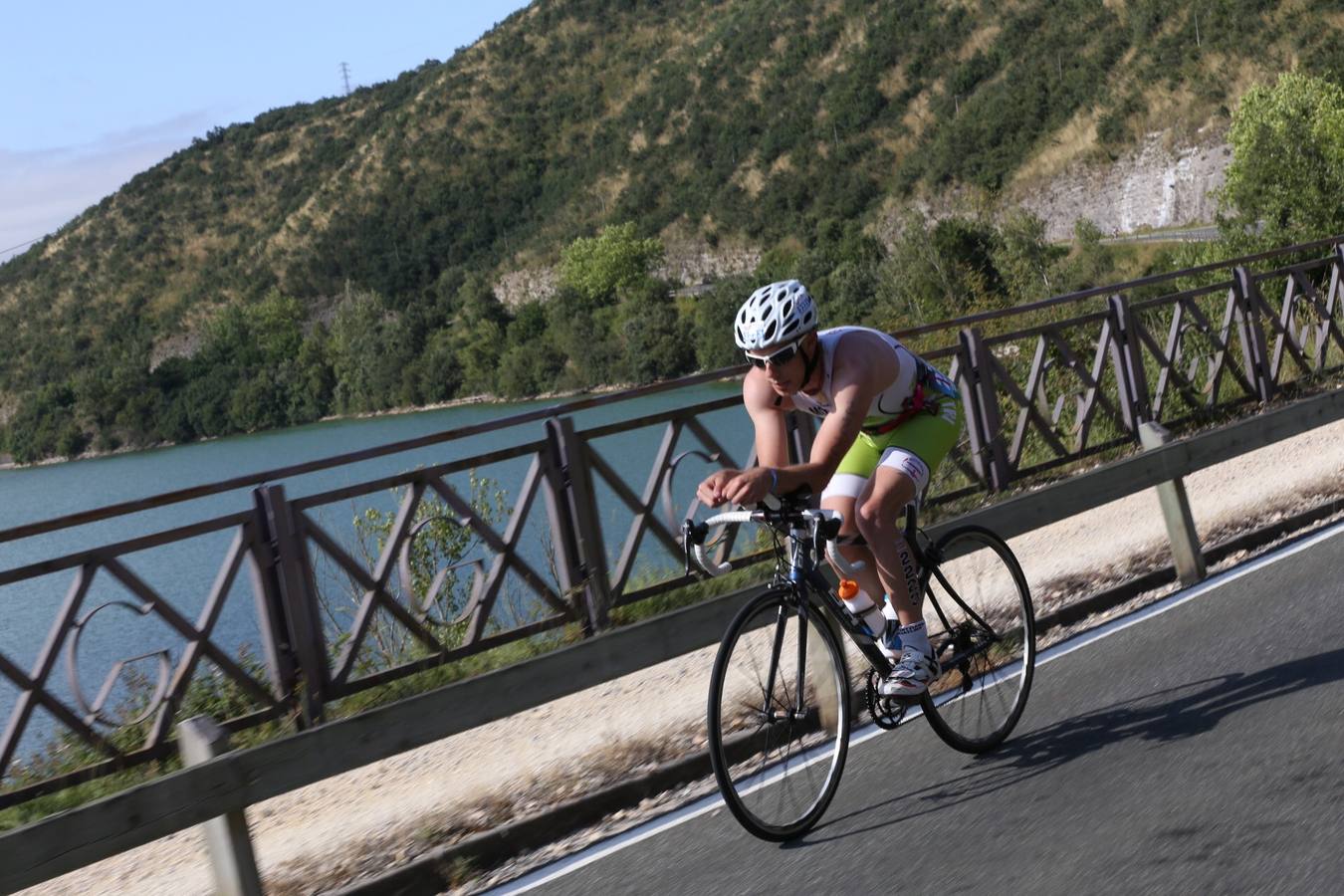 Prueba de ciclismo del Triatlon de Vitoria 2015