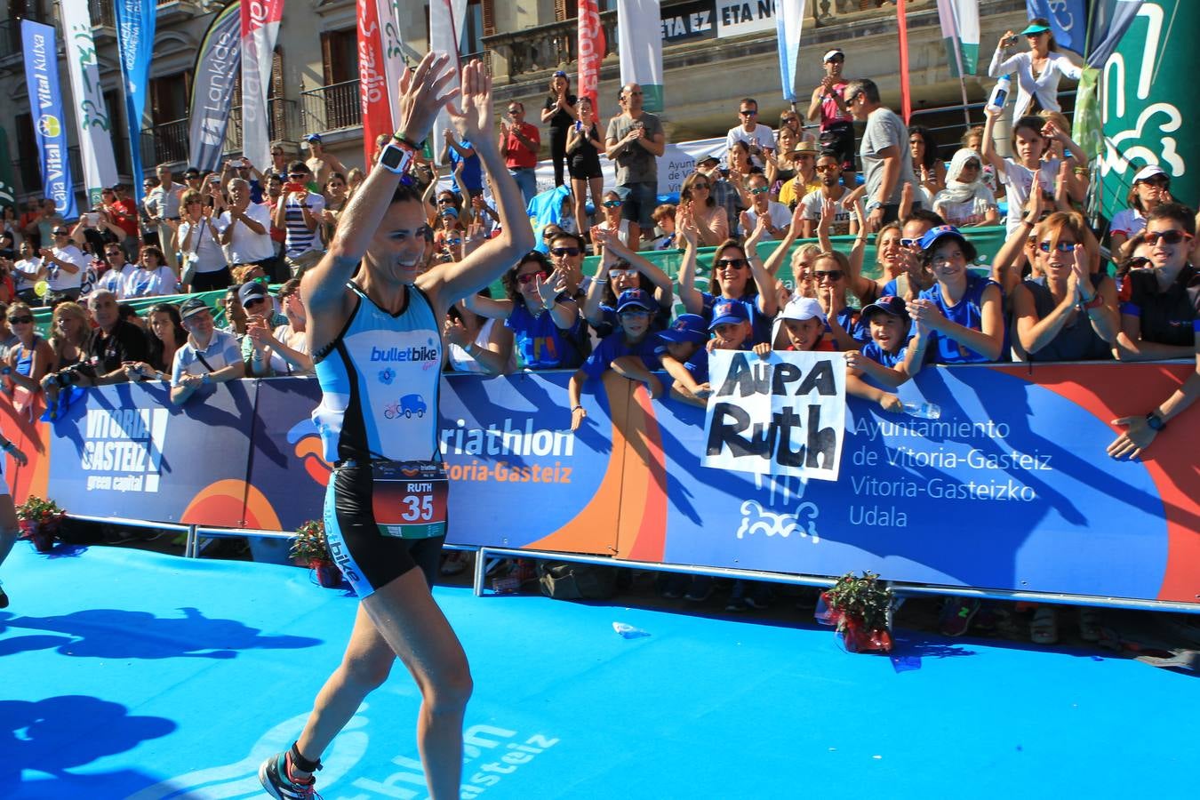 Los mejores momentos del Triatlón de Vitoria