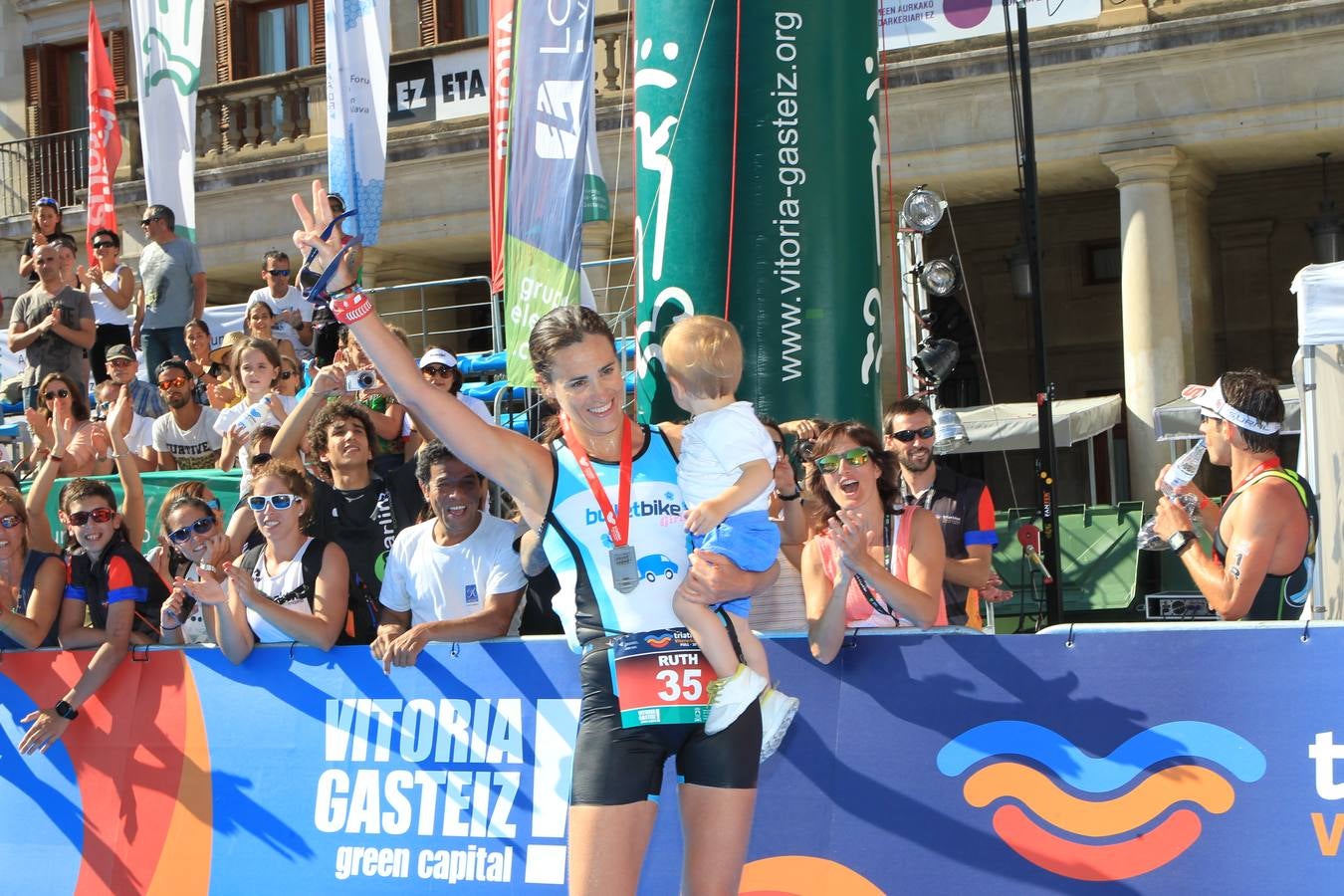 Los mejores momentos del Triatlón de Vitoria
