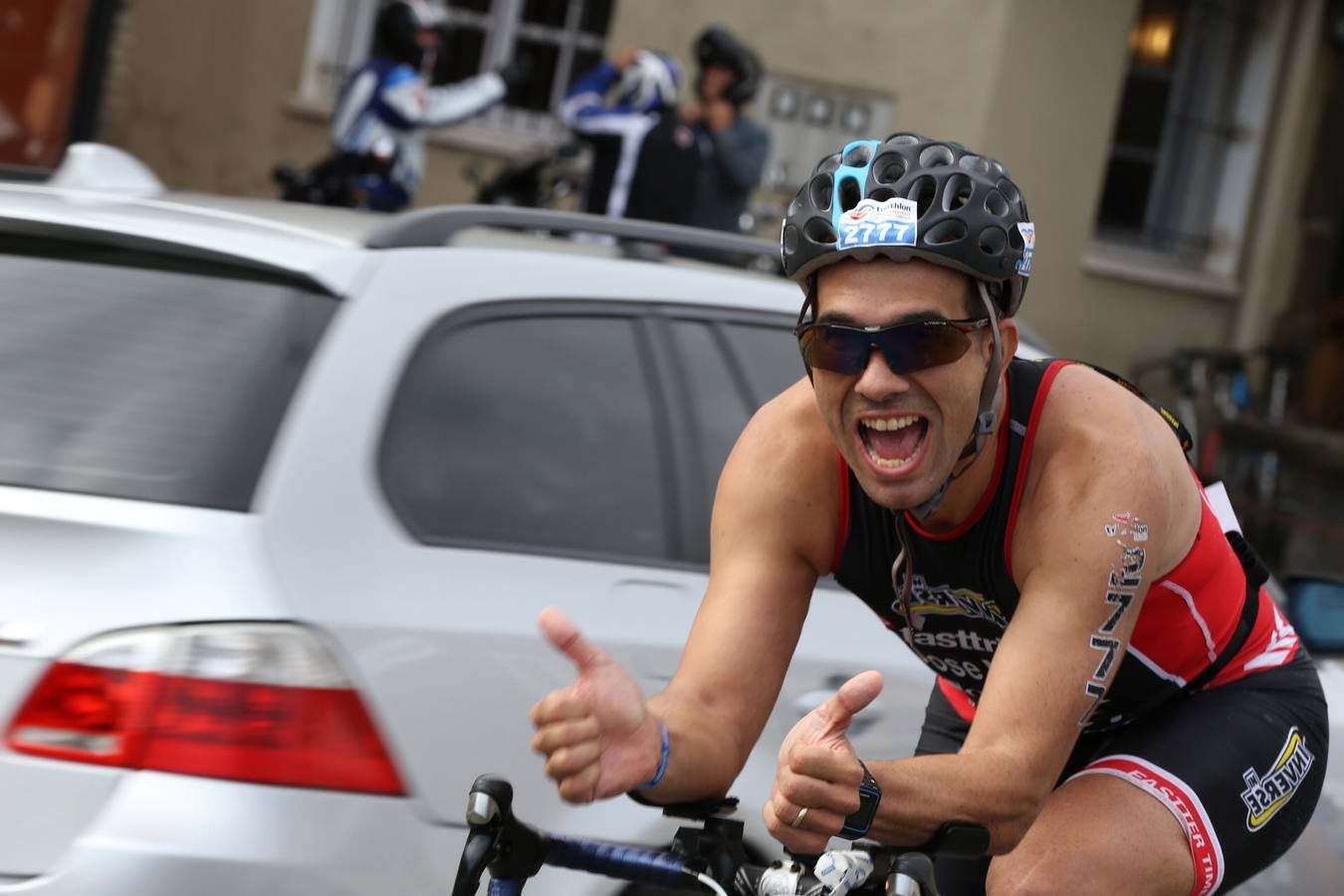 Triatlón de Vitoria, sufrimiento con recompensa