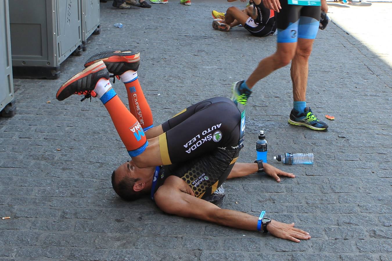 Triatlón de Vitoria, sufrimiento con recompensa