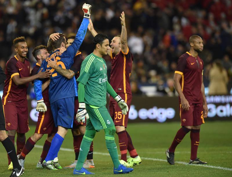 Las mejores imágenes del Real Madrid-Roma