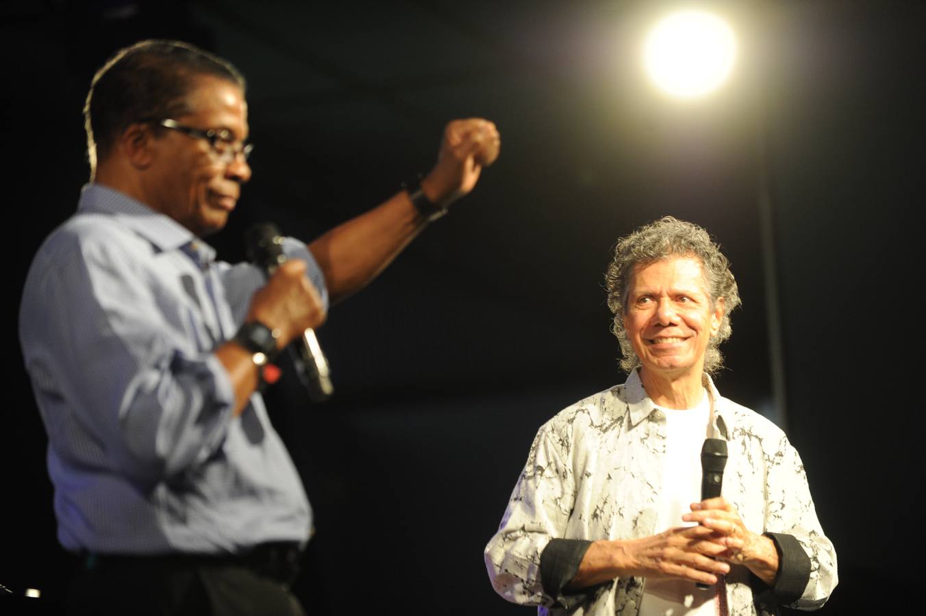 Chick Corea y Herbie Hancock deslumbran en el cierre del Festival de Vitoria