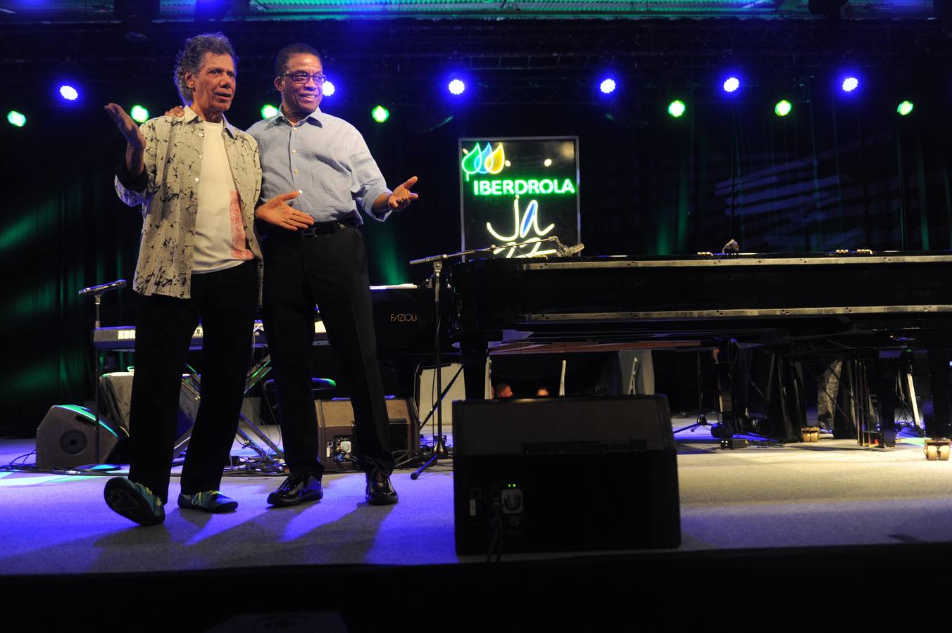 Chick Corea y Herbie Hancock deslumbran en el cierre del Festival de Vitoria