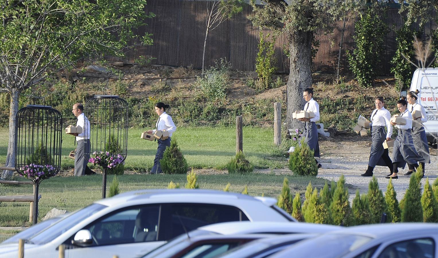 Así fue la boda blindada de Alejandro Amenábar y su chico