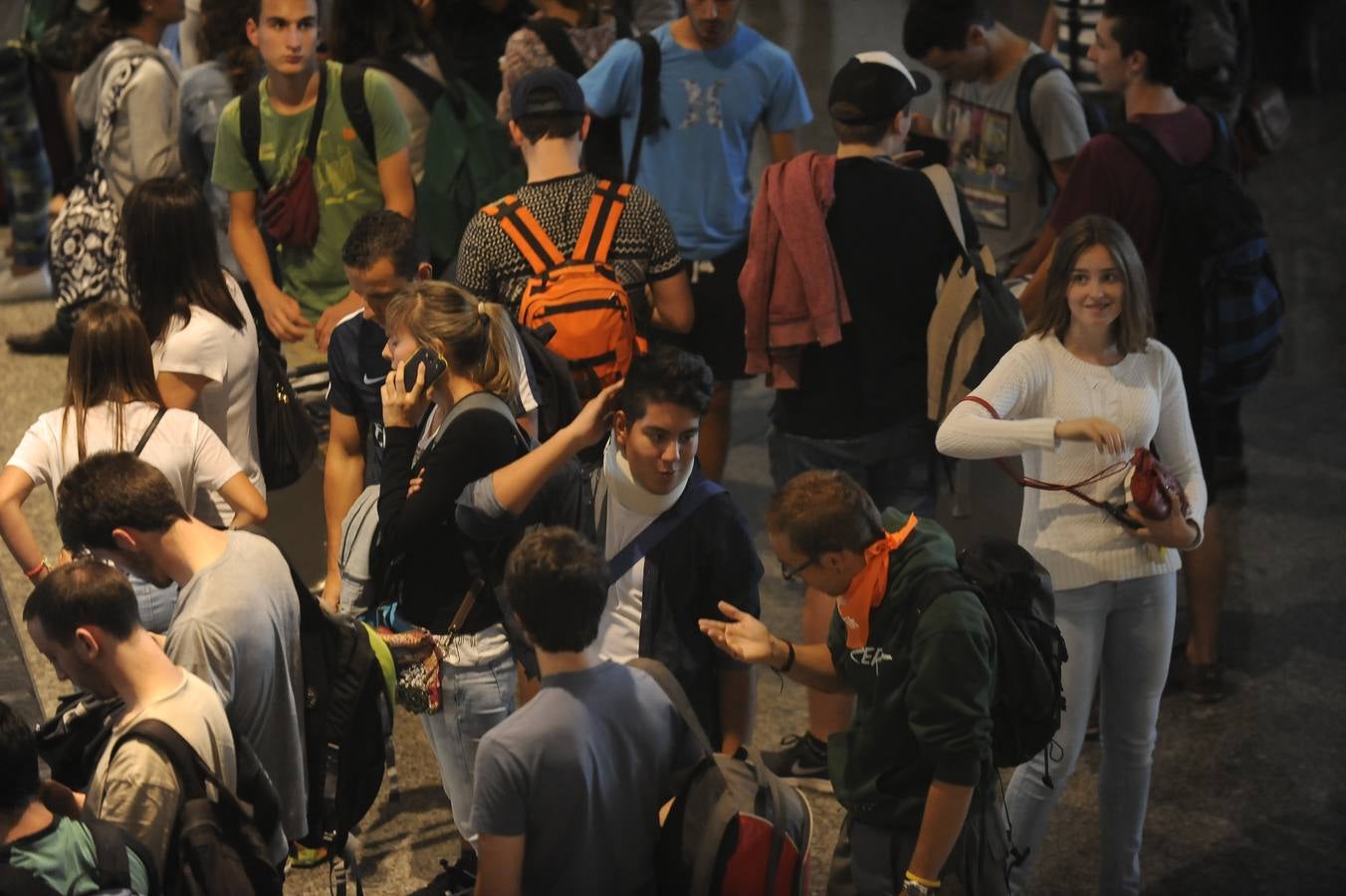 Los jóvenes del accidente de Francia emprenden su viaje a Euskadi