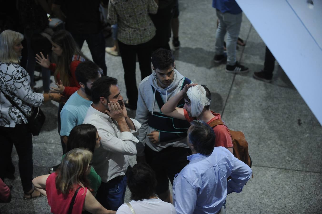 Los jóvenes del accidente de Francia emprenden su viaje a Euskadi