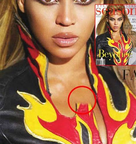 ¿Que Beyoncé va demasiado tapada? Pues le 'bajamos' el escote