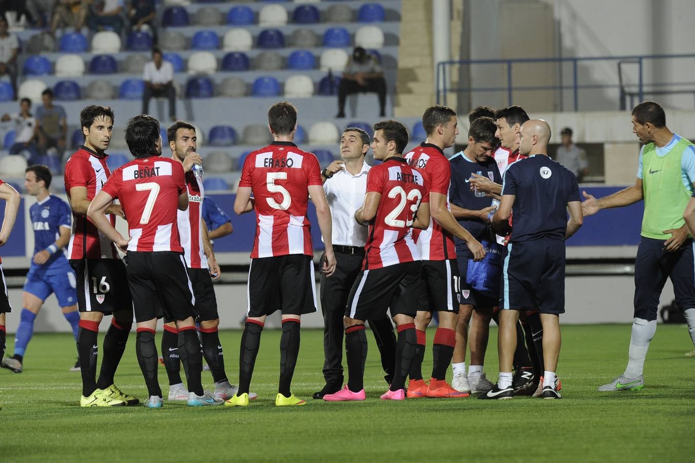 El Inter Baku-Athletic, en imágenes