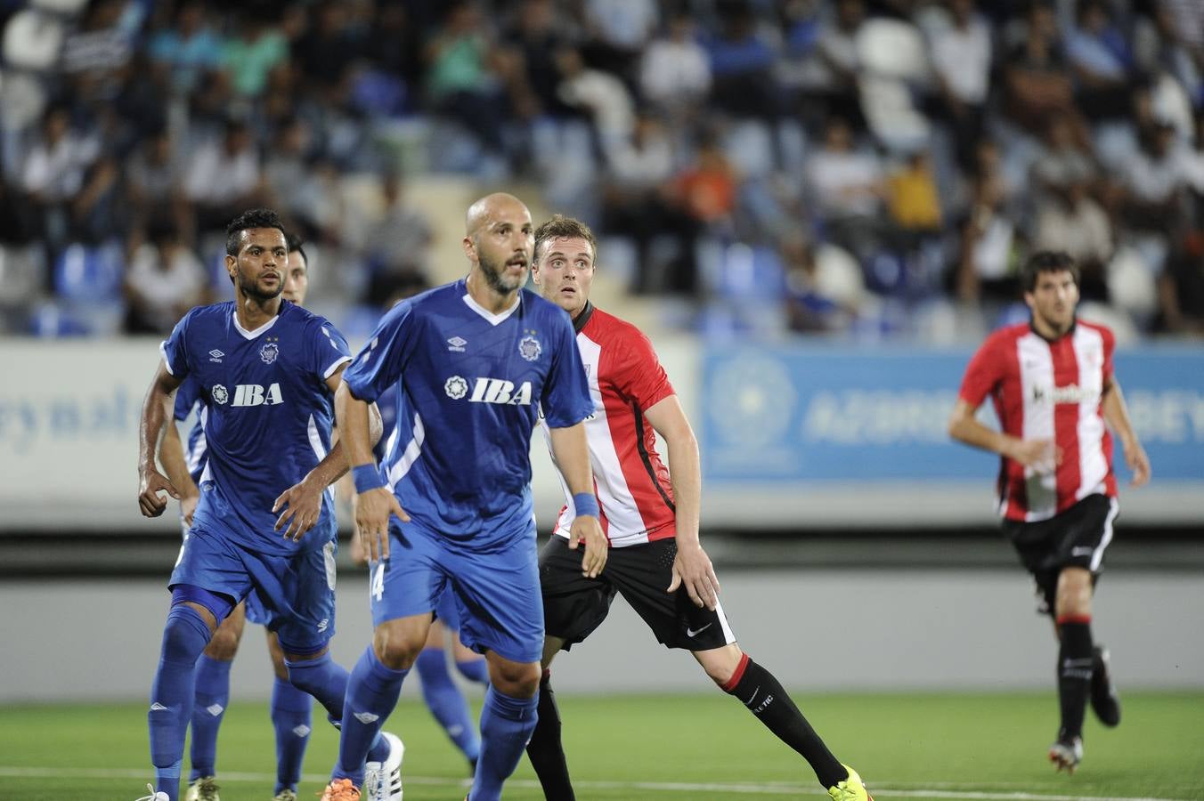 El Inter Baku-Athletic, en imágenes