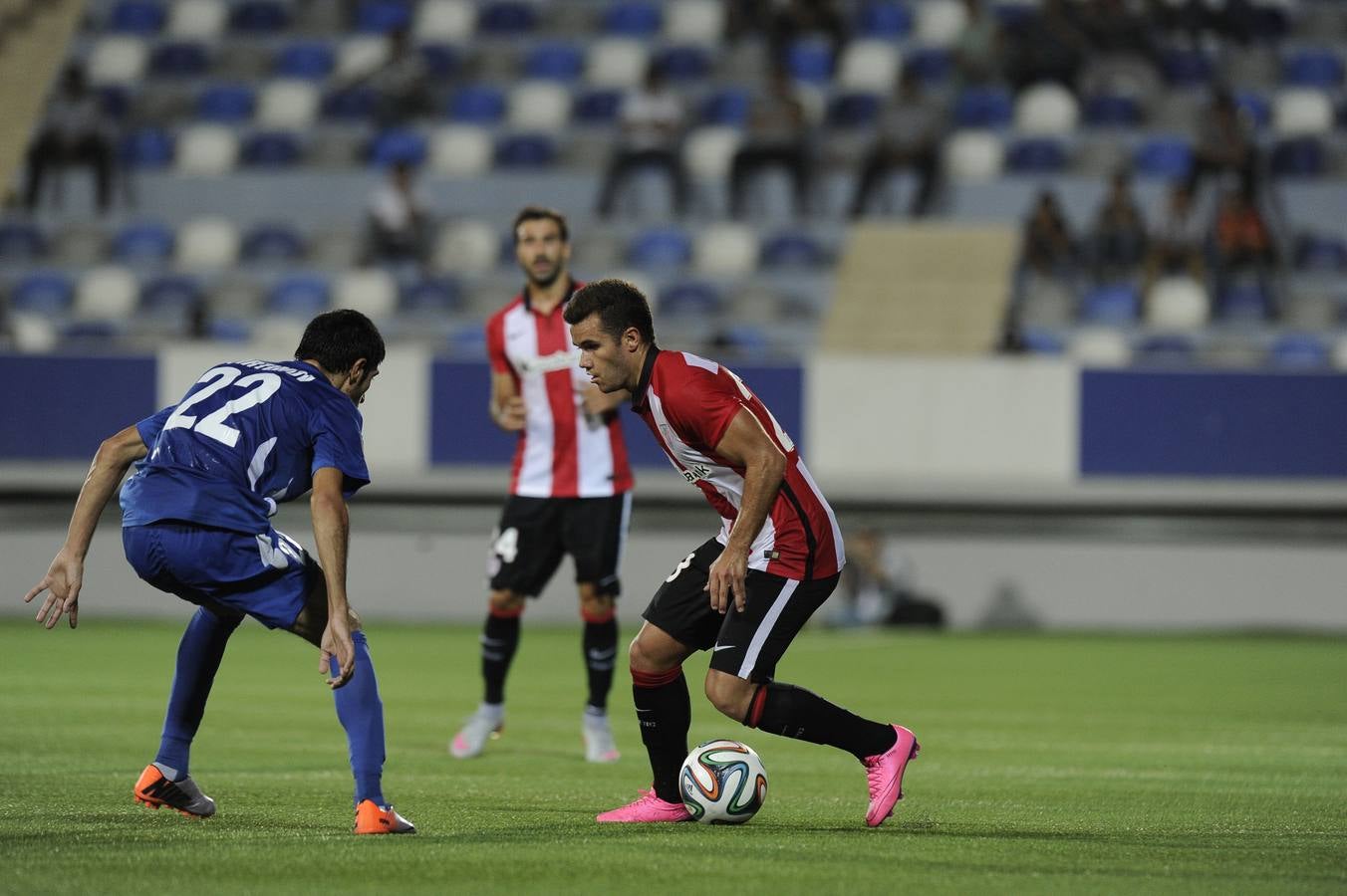 El Inter Baku-Athletic, en imágenes