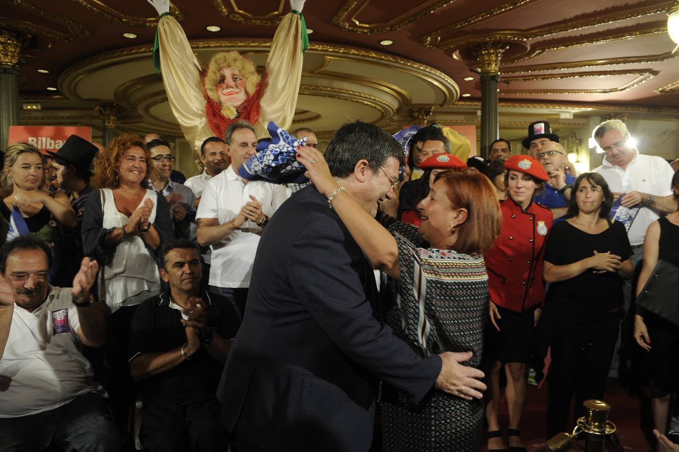 La recepción en el Ayuntamiento