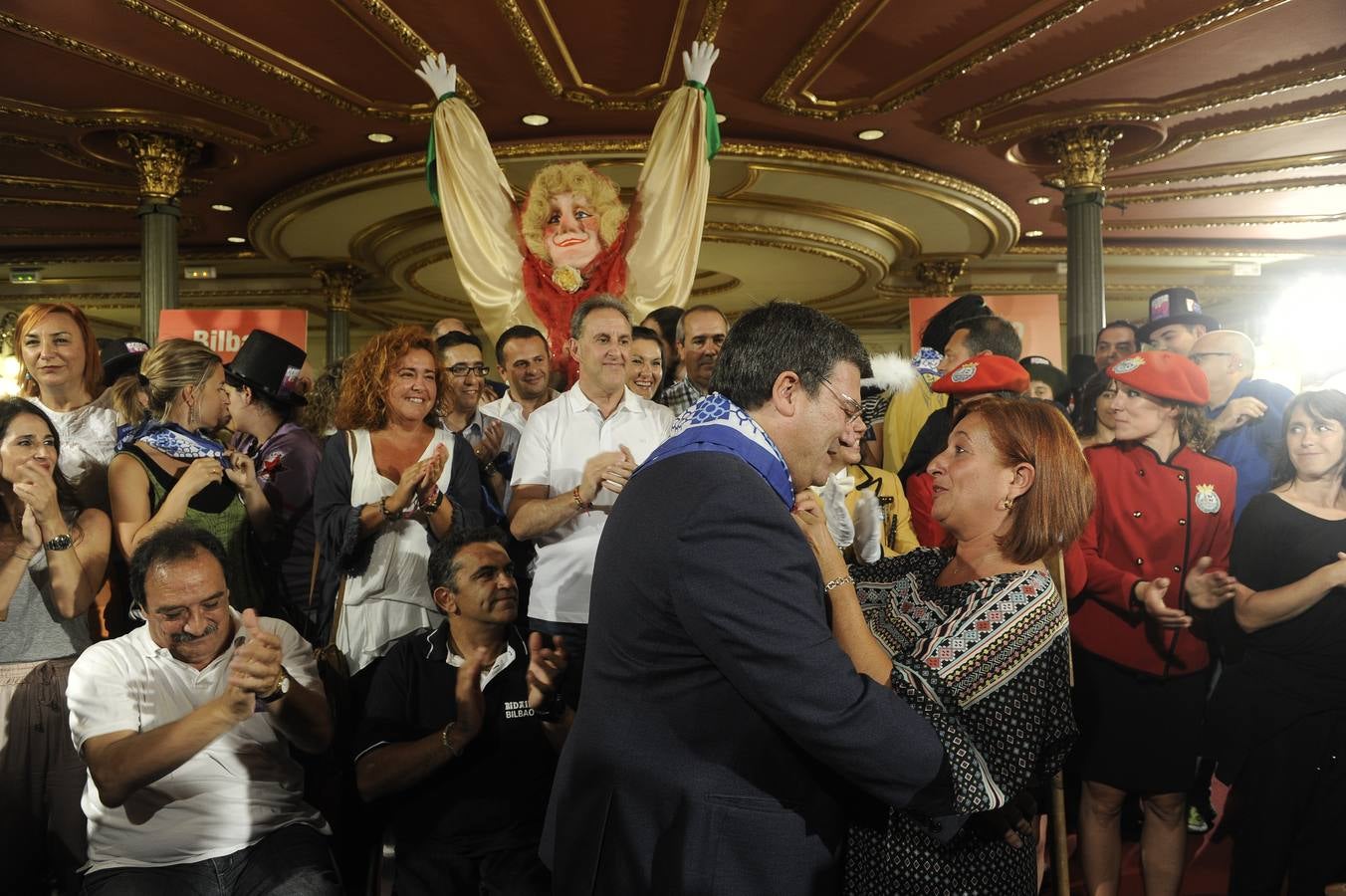 La recepción en el Ayuntamiento